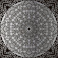 Silver mandala N5