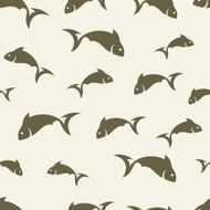 Abstract fish pattern N2