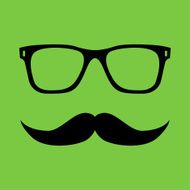 Mustache and Glasses N2