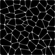 Vector black and white abstract pattern