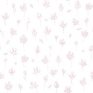 Watercolor floral seamless pattern Vector illustration N3