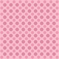 Classic vintage flower pattern on pink background