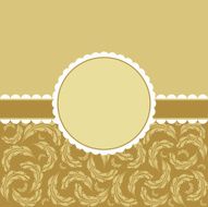 Beautiful floral greeting card N2