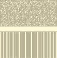 Vintage card design for greeting card invitation menu N5