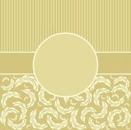 Vintage pattern for invitation or greeting card