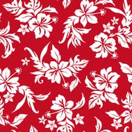 Hibiscus flower pattern N13