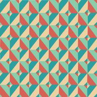 Triangle Symmetry Vintage Pattern 2