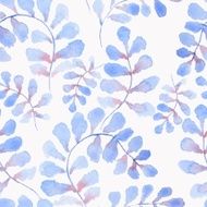 Abstracl floral seamless pattern