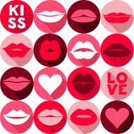 Valentine background pattern
