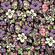 floral pattern pink