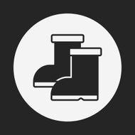 Rain boots icon N25