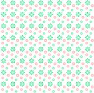 Geometric art pattern flower