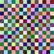 Seamless square pattern Vector background
