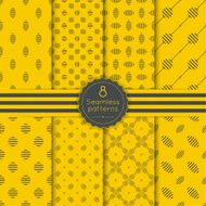 vector seamless pattern N115