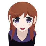 Manga Girl Illustration N2