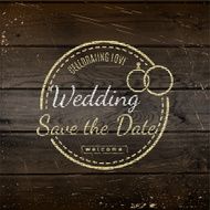 Save the date badges cards and labels for any use N2