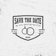 Save the date badges cards and labels for any use N5