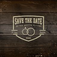 Save the date badges cards and labels for any use N6