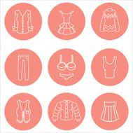 icons of clothes