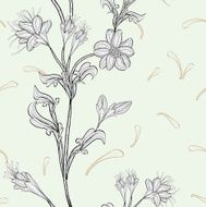 Seamless floral background EPS10 Vector background