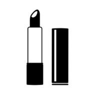 Vector lipstick isolated icon Illustration EPS10 N7