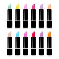 Vector lipstick isolated icon Illustration EPS10 N8