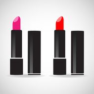 Vector lipstick isolated icon Illustration EPS10 N9