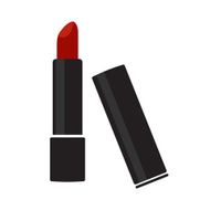 Vector lipstick isolated icon Illustration EPS10 N11