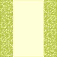 Invitation card with elegant floral background N2