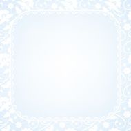 lace border on blue background N2