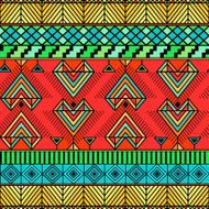 Bright ethno pattern