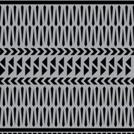 Ethnic Tribal Aztec Seamless Pattern Geometry Vector