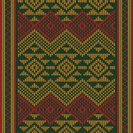 Abstract Tribal Aztec Seamless Pattern Geometry Vector N7