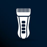 Hairclipper illustration accessory appliance barber beauty icon N9