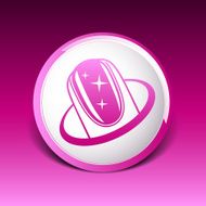 Nail polishing at the salon - Vector icon isolated N4