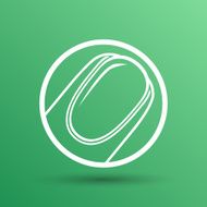 Nail polishing at the salon - Vector icon isolated N8