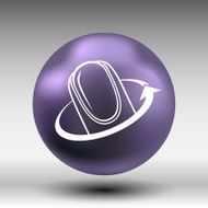 Nail polishing at the salon - Vector icon isolated N10