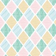 Seamless Geometric Color Tile Vector Pattern Background Wallpape N2