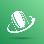 Nail polishing at the salon - Vector icon isolated N13