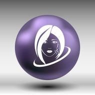 Woman face fashion girl beauty illustration vector N15