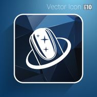 Nail polishing at the salon - Vector icon isolated N19