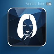 Woman face fashion girl beauty illustration vector N18