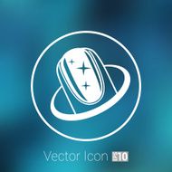 Nail polishing at the salon - Vector icon isolated N28
