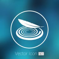 icon vector fabric button isolated soft white symbol N2