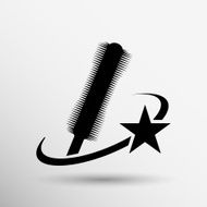 Selection of various mascara brushes isolated N15