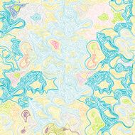 Vintage abstract rounds pattern background