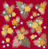 Hibiscus flower illustration N14