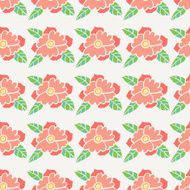Summer Meadows seamless vector pattern