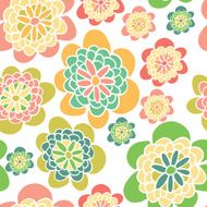 Summer Meadows seamless vector pattern N2