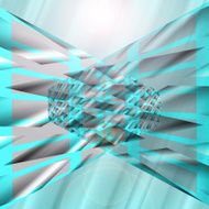 futuristic blue technology background N2